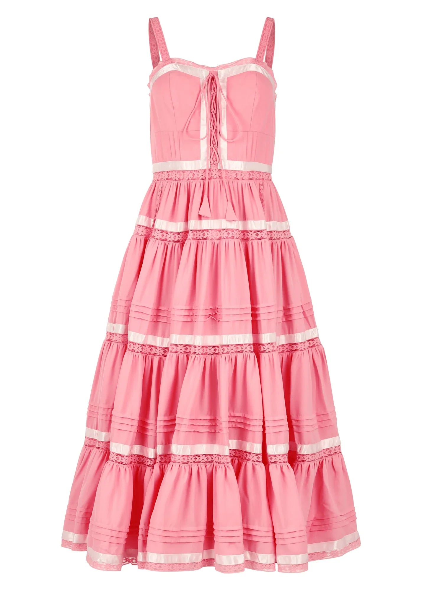 Delores Dress in Pink