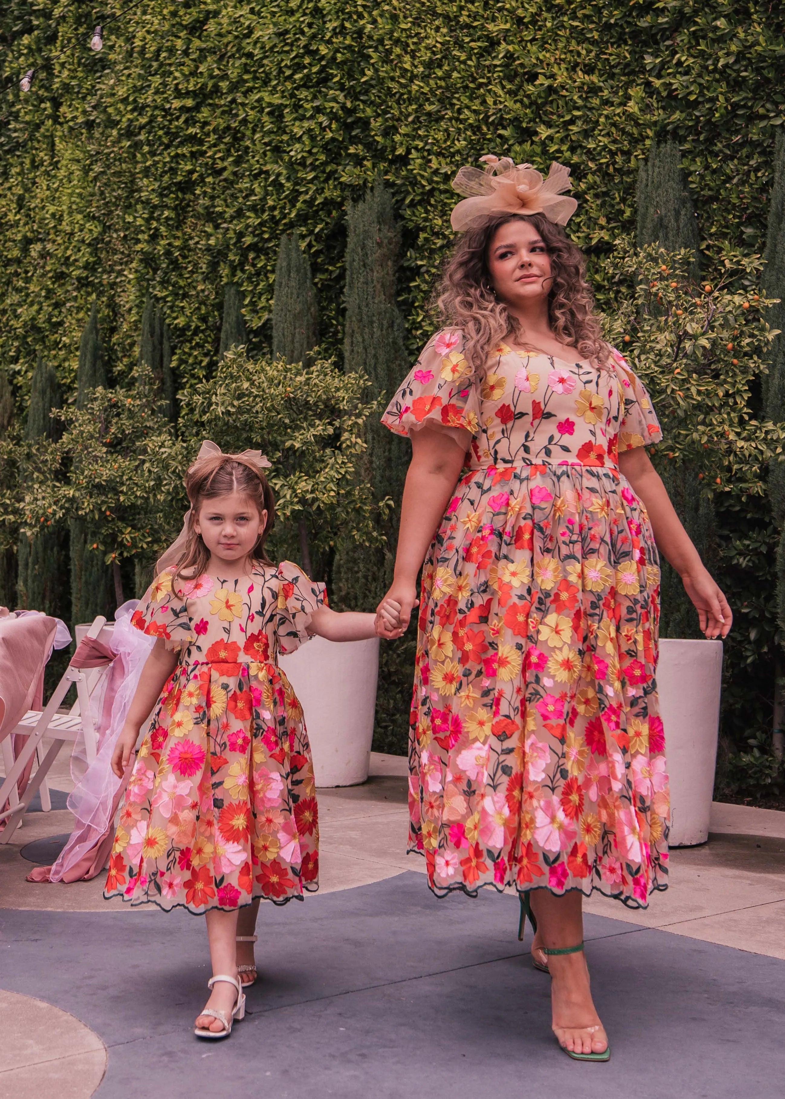 English Garden Girls Dress