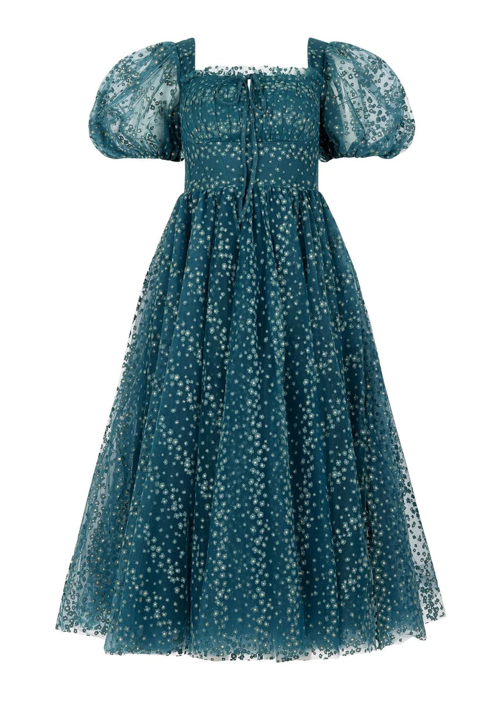 Everbloom Dress in Teal