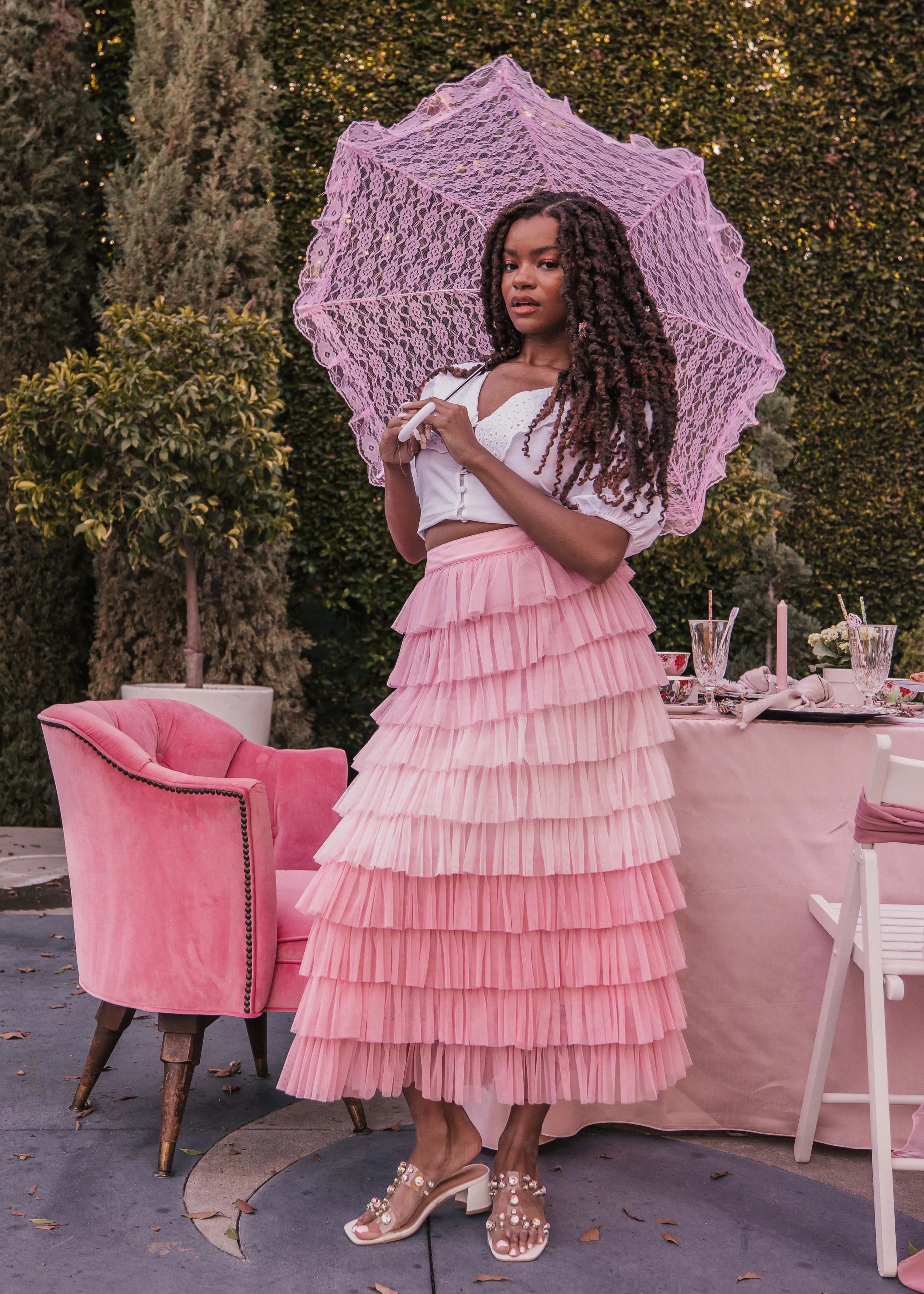 Falling Petals Skirt