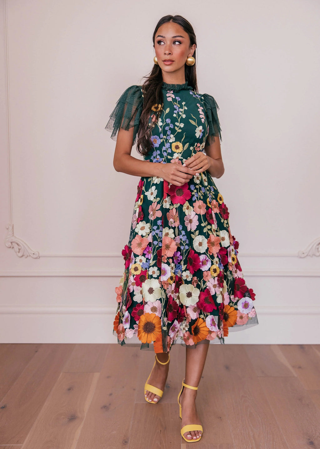 Jubilee Dress Evergreen