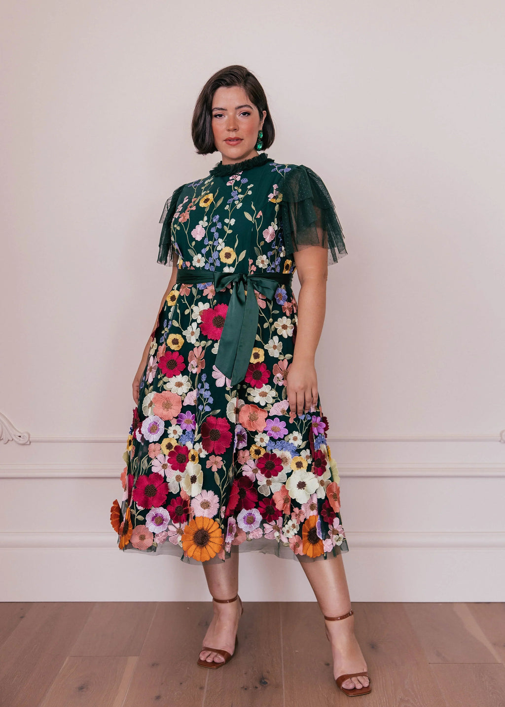 Jubilee Dress Evergreen