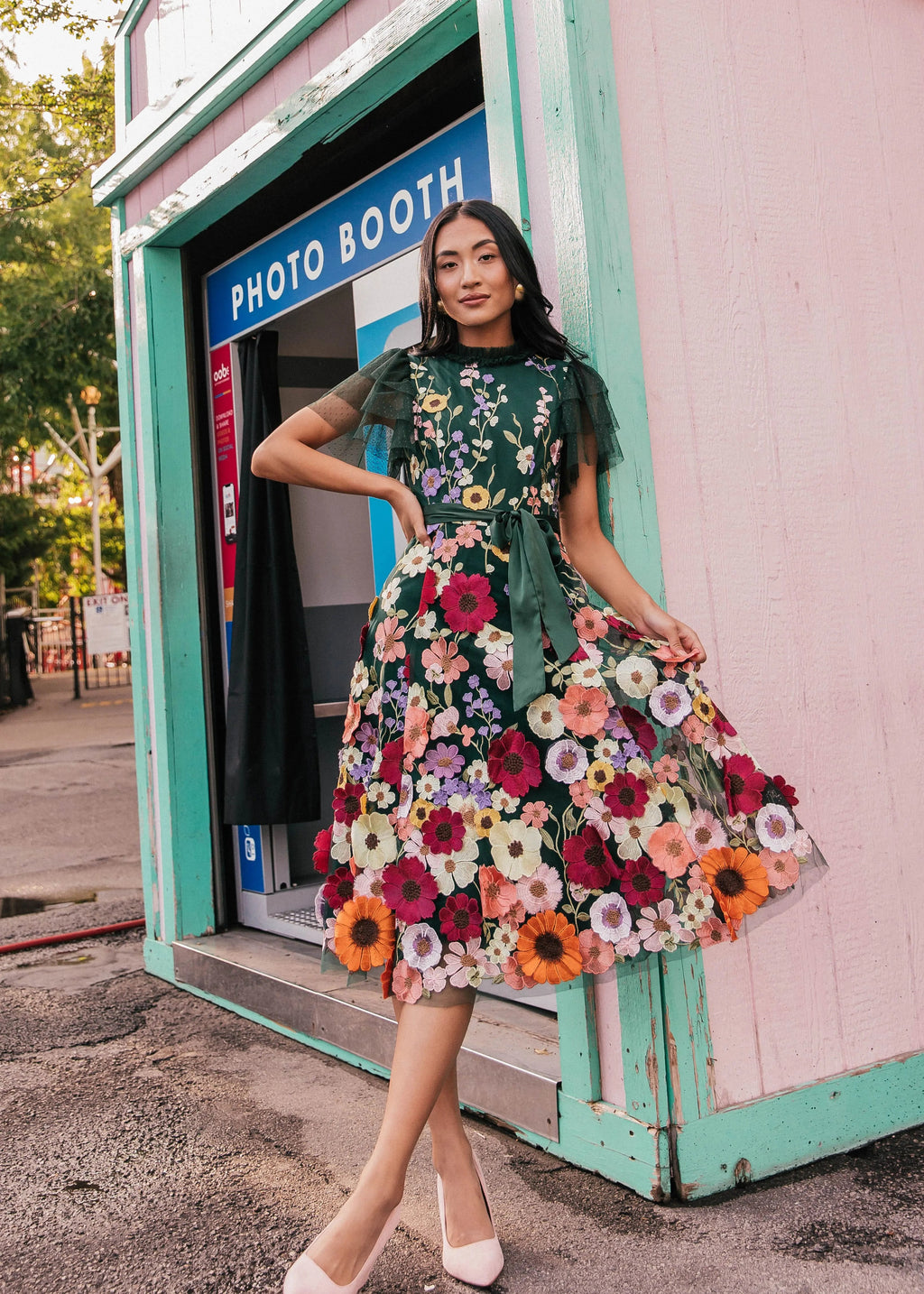 Jubilee Dress Evergreen