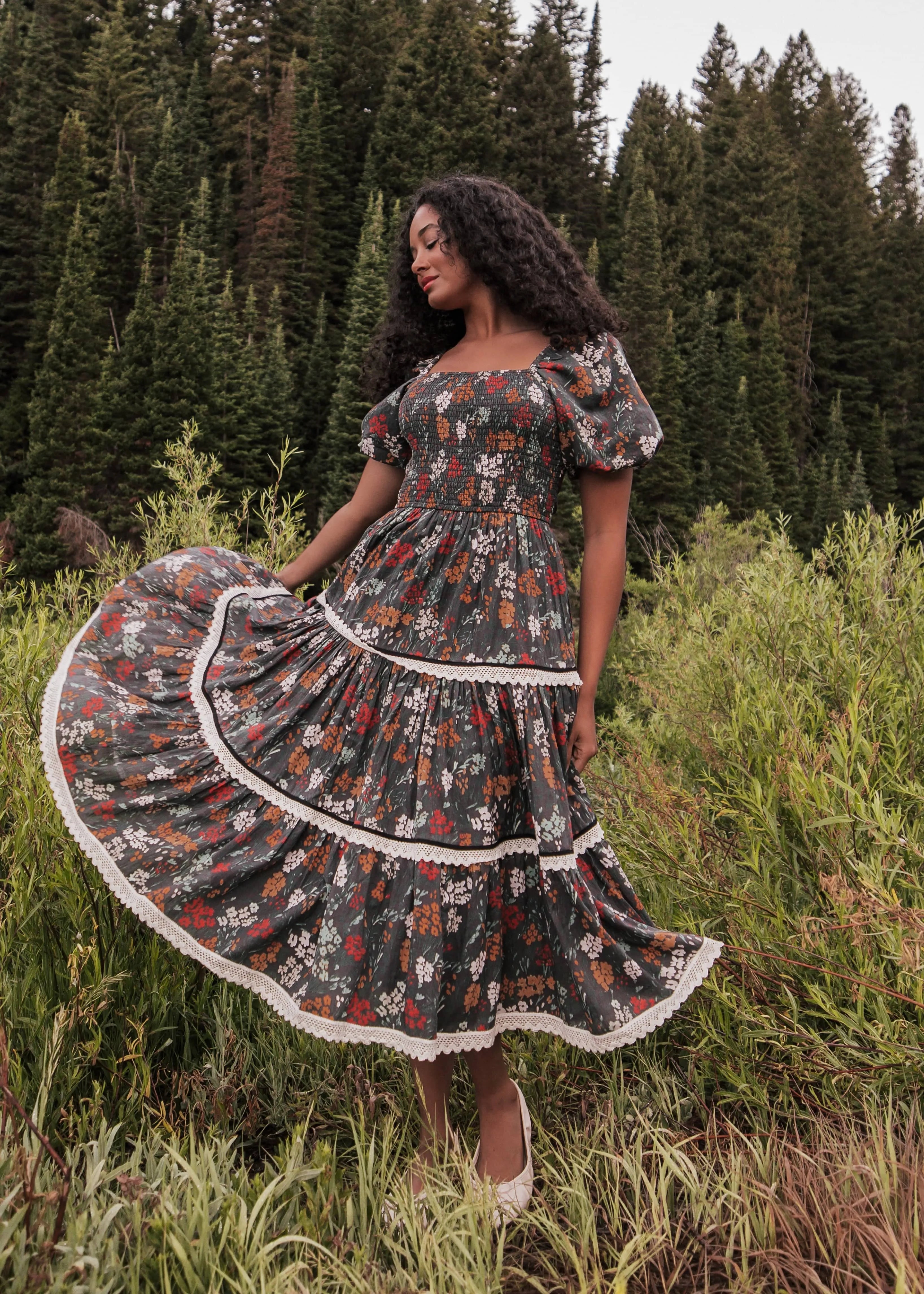 Midnight Garden Dress