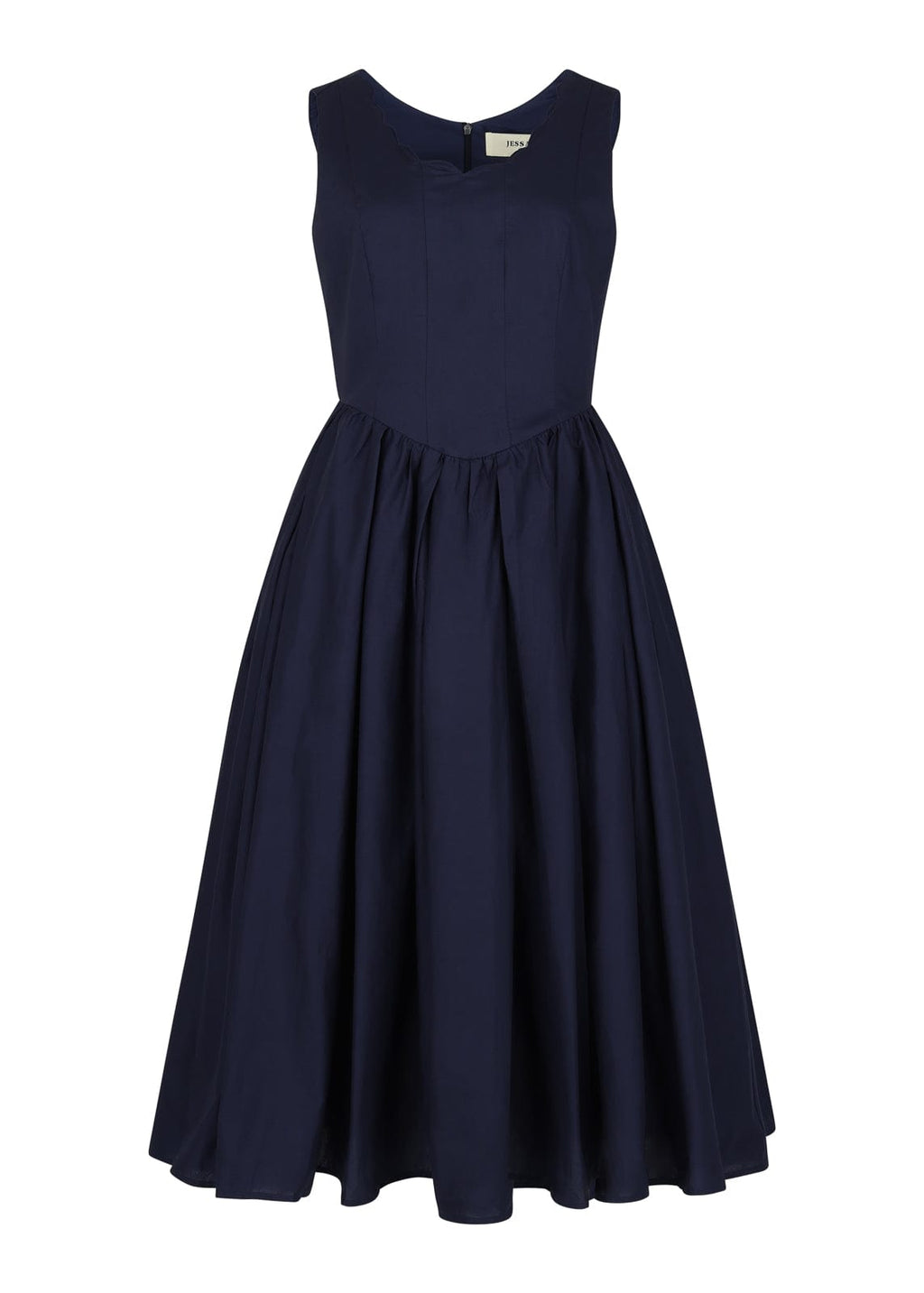 Nantucket Grove A-Line Sleeveless Dress - Navy
