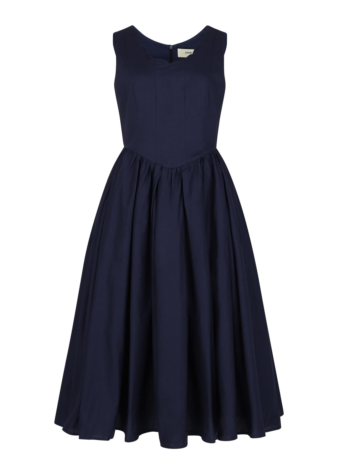 Nantucket Grove A-Line Sleeveless Dress - Navy
