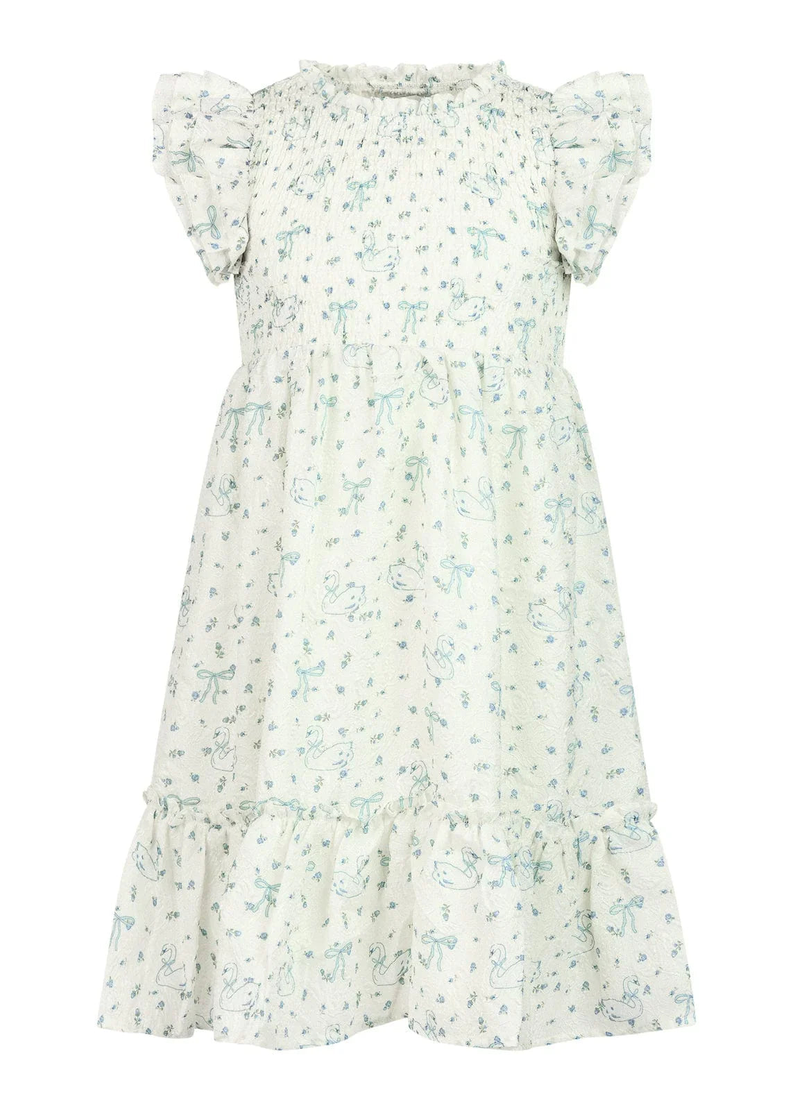 Swan Serenade Girls Dress