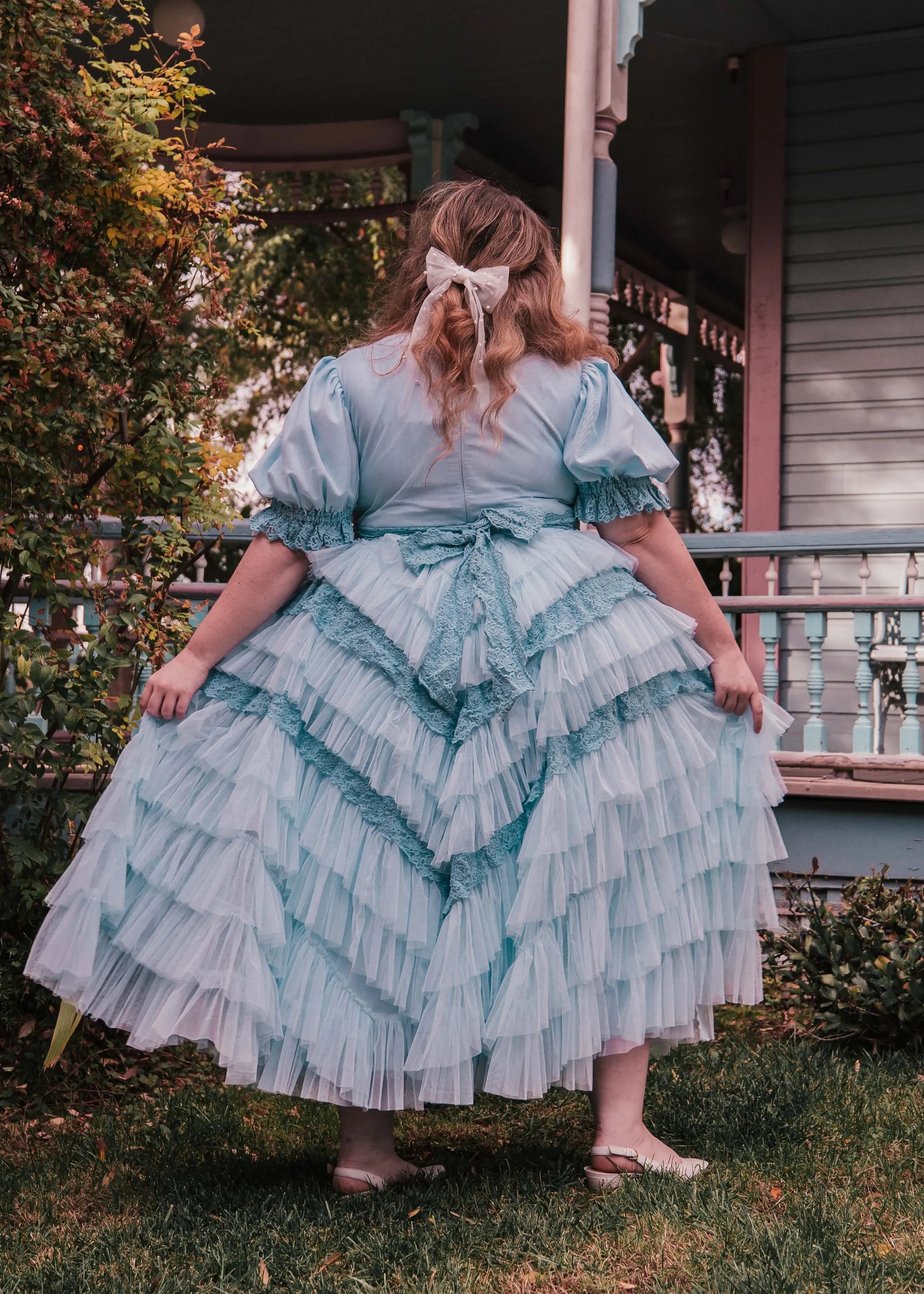 Thumbelina Dress Blue