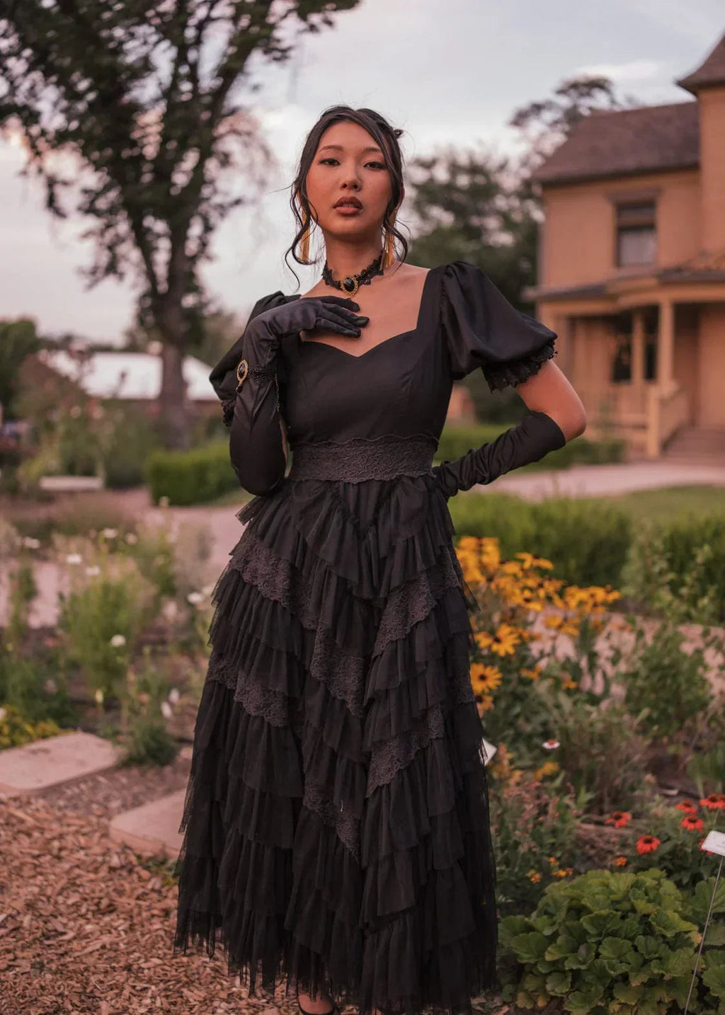 Thumbelina Dress Black