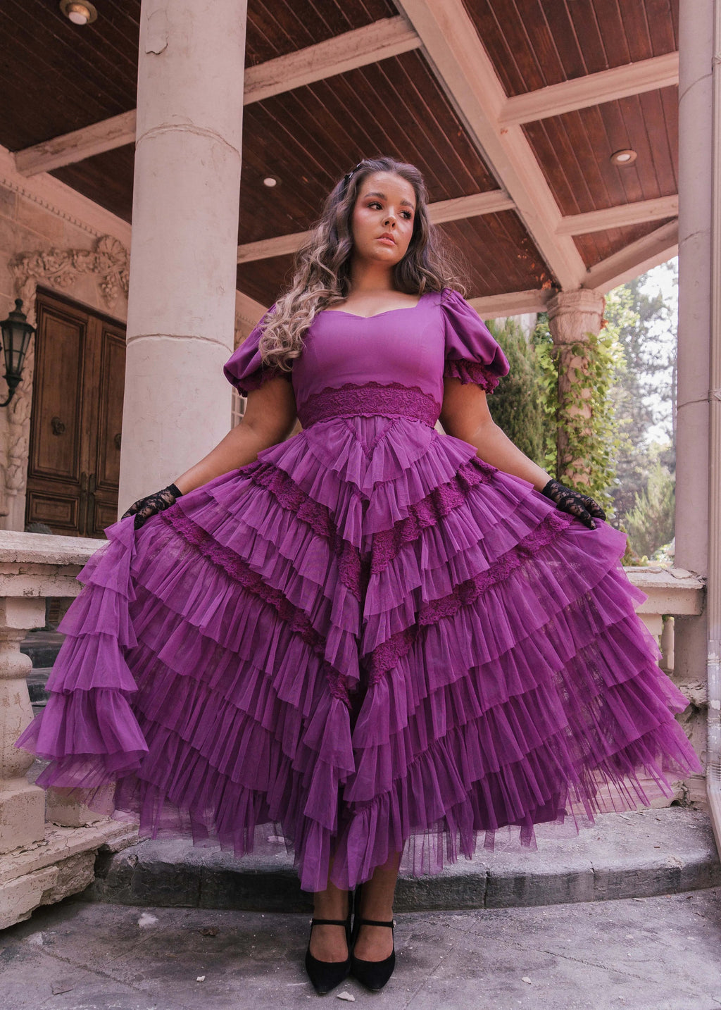 Thumbelina Dress - Amethyst