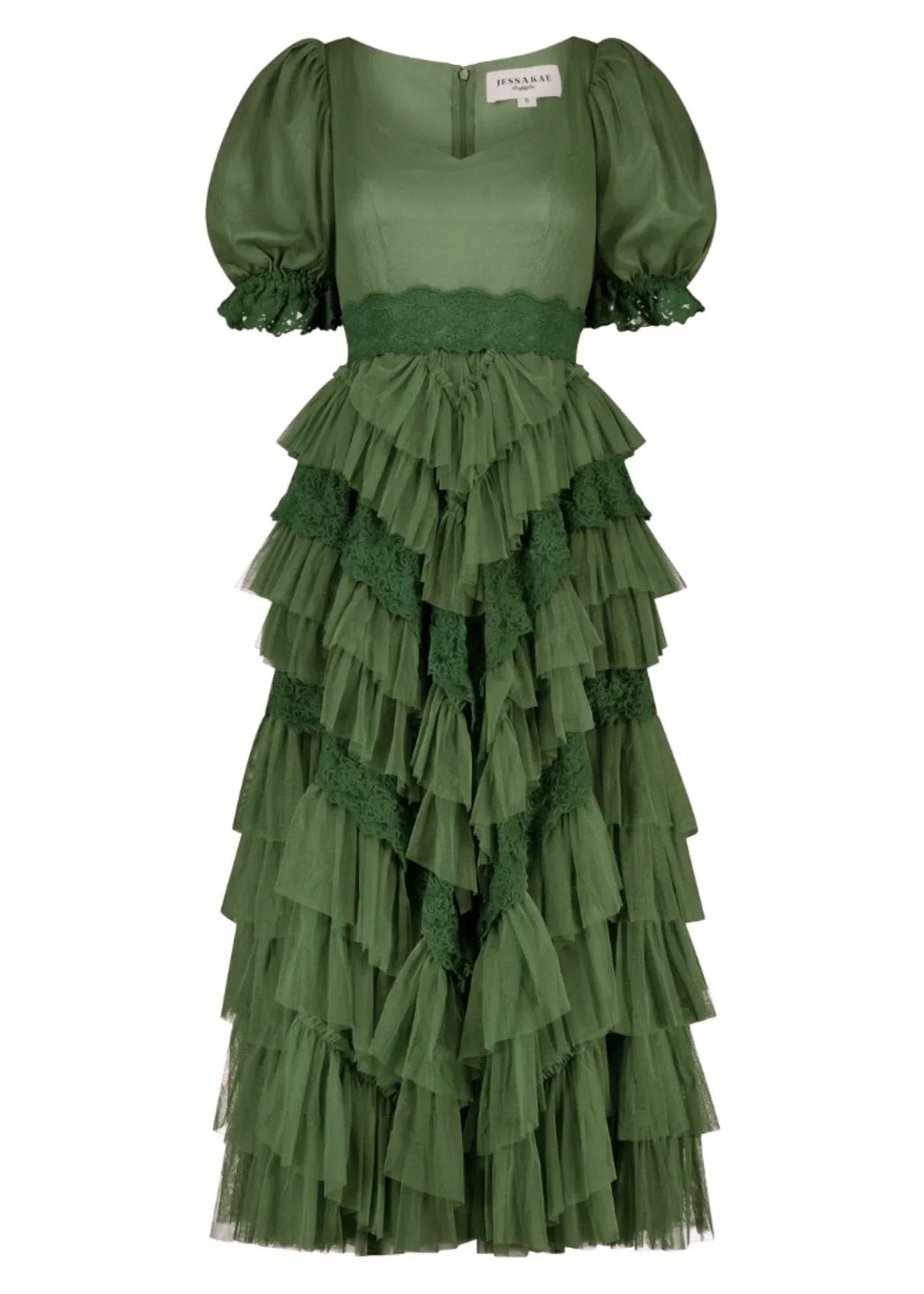 Thumbelina Dress Green